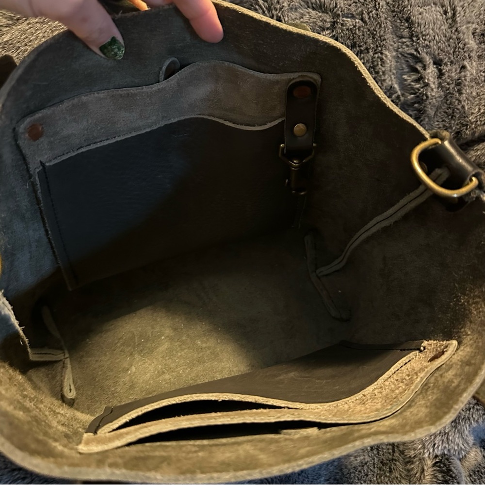 Go Forth Goods Small Avery Tote Lead Gray - Picture 10 of 12